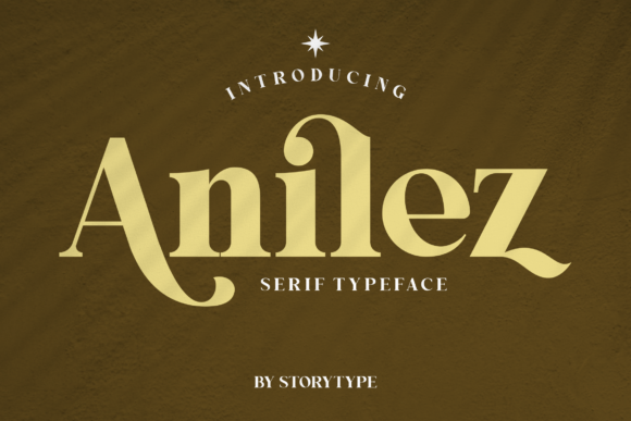 Anilez Serif Font for Editorial Design