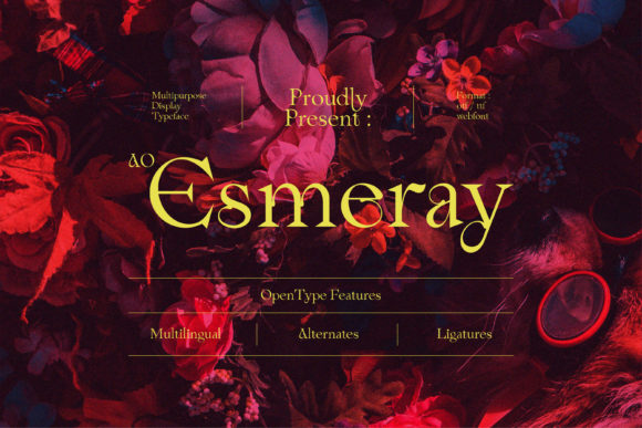 AO Esmeray for Campaign Design: A Modern Serif Font Review