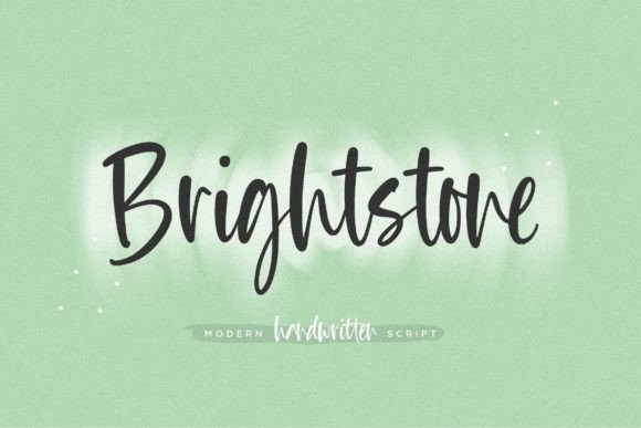 Brightstone: A Modern Script Font for Digital Marketing