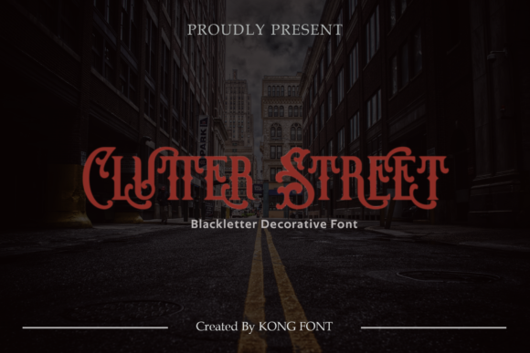 Clutter Street Font for Branding That Feels Modern and Memorable