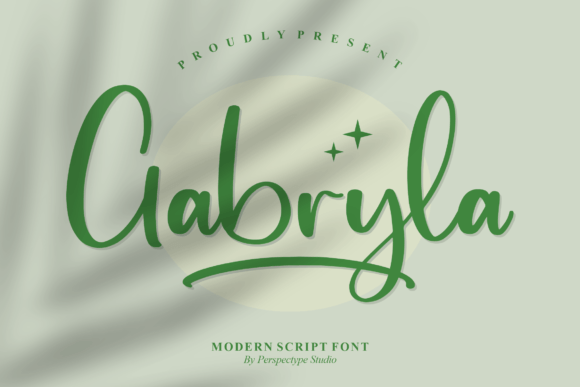 Gabryla: A Modern Handwritten Font for Editorial Design