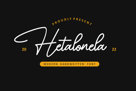 Hetalonela Font for Bold Web Design
