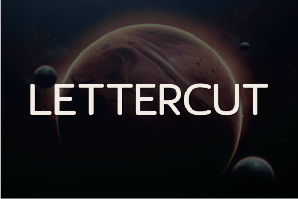 Lettercut: A Modern Sans Serif for Bold Branding