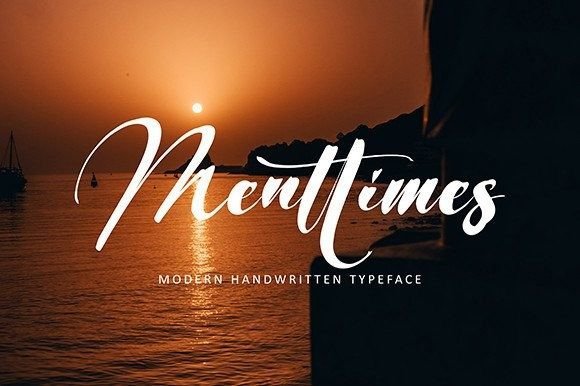 Menttimes: A Modern Handwritten Font for Creative Campaigns