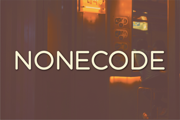 Nonecode: A Modern Sans Serif Font for Polished Branding