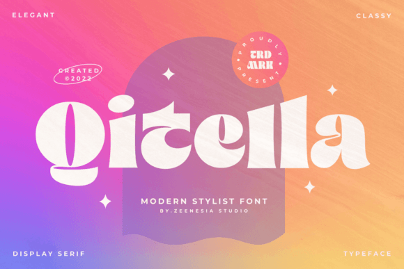Qitella: A Bold Serif Font for Modern Campaigns