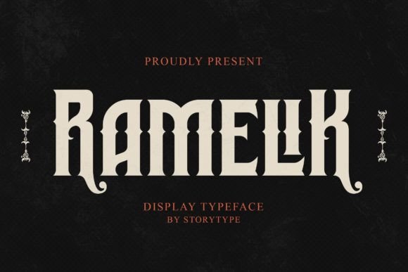Ramelik: A Modern Blackletter Font for Branding Projects