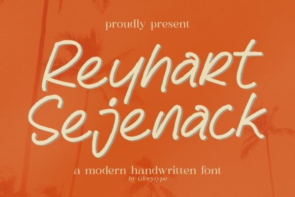 Reyhart Sejenack Font for Handmade Creations