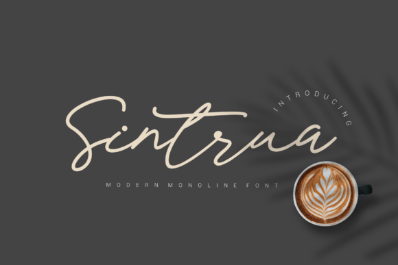 Sintrua: A Stylish Script Font for Modern Campaigns