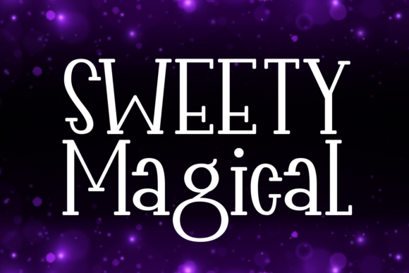 Sweety Magical: A Modern Serif Font for Web Design