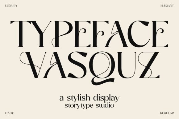 Vasquz Serif Font for Modern Branding