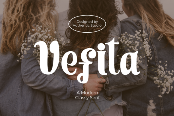 Vefita: A Bold Serif Font for Digital Creativity