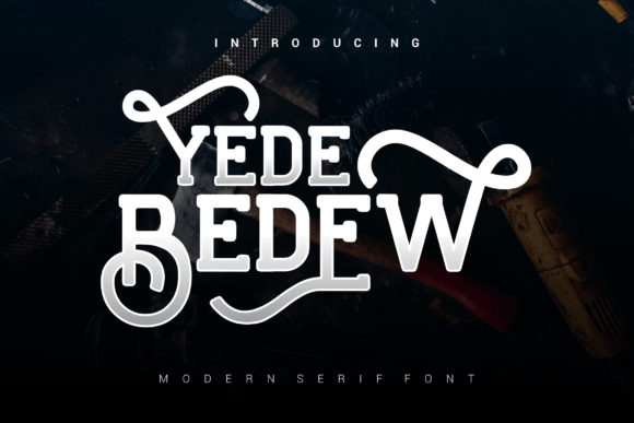 Yede Bedew Serif Font for Editorial Design